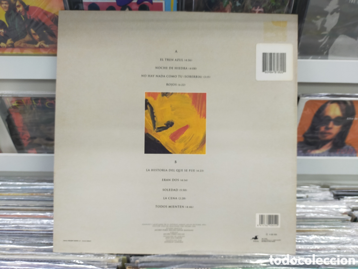 Discos de vinilo: Esclarecidos lp rojo 1991 - Foto 2