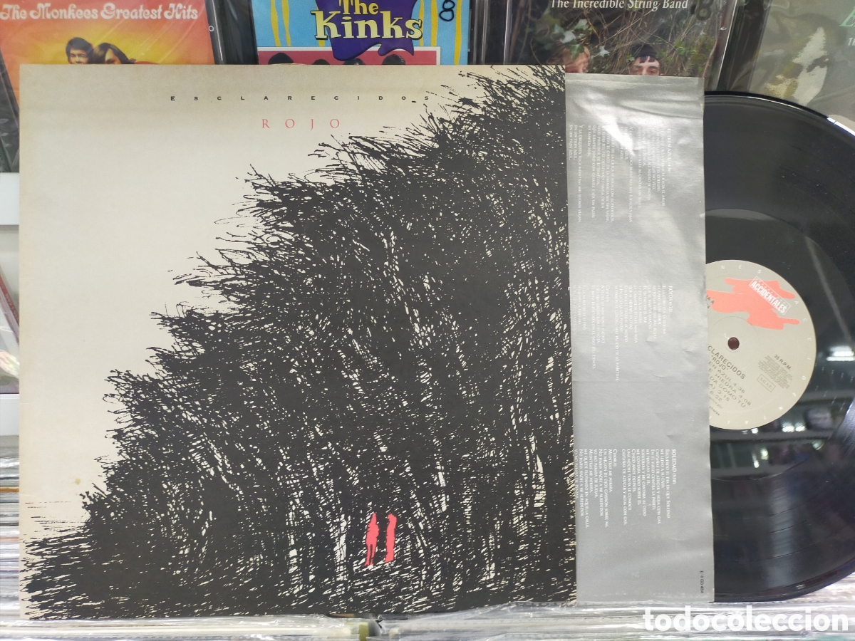 Discos de vinilo: Esclarecidos lp rojo 1991 - Foto 1