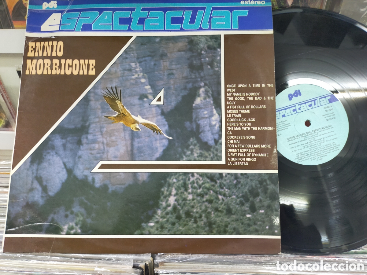 Discos de vinilo: Ennio morricone LP espectacular 1988 - Foto 1
