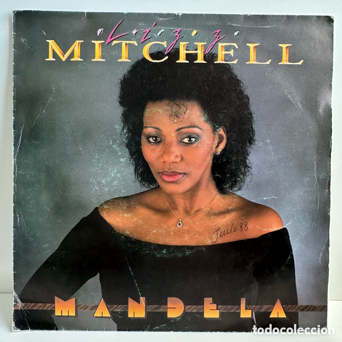 Discos de vinilo: Lizz Mitchell - Mandela (Single) - Foto 1