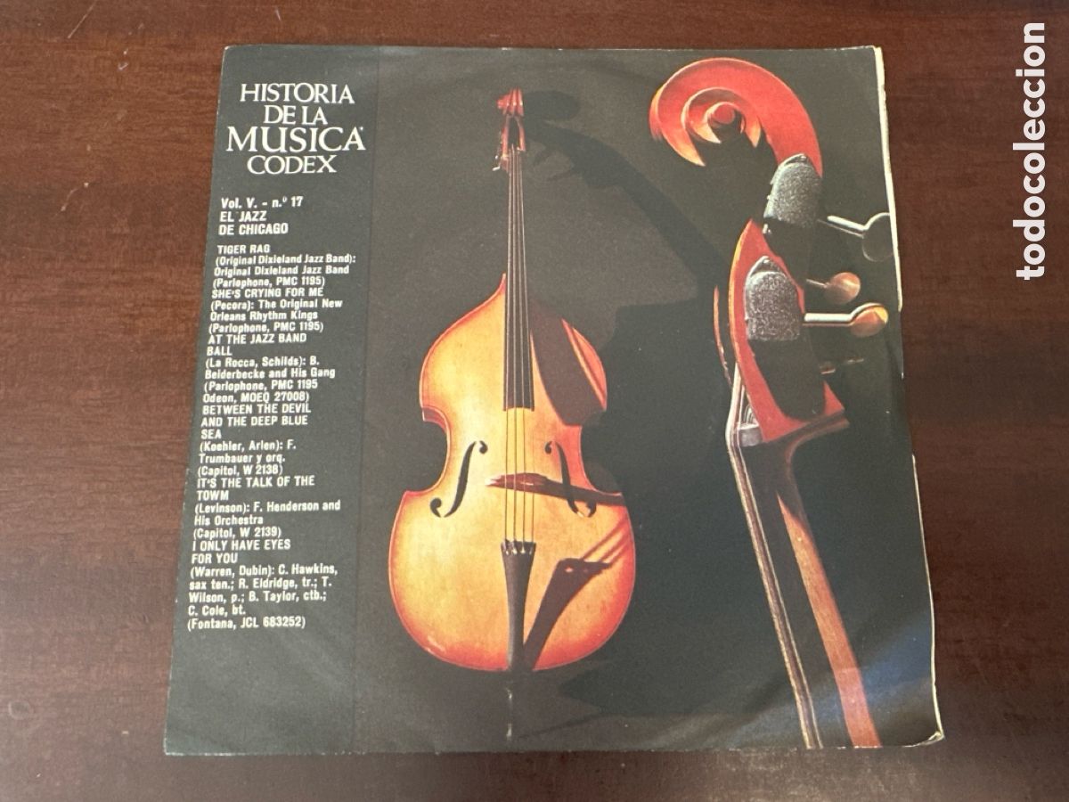 Discos de vinilo: HISTORIA DE LA MUSICA - CODEX VOL. V- EL JAZZ DE CHICAGO - Foto 7