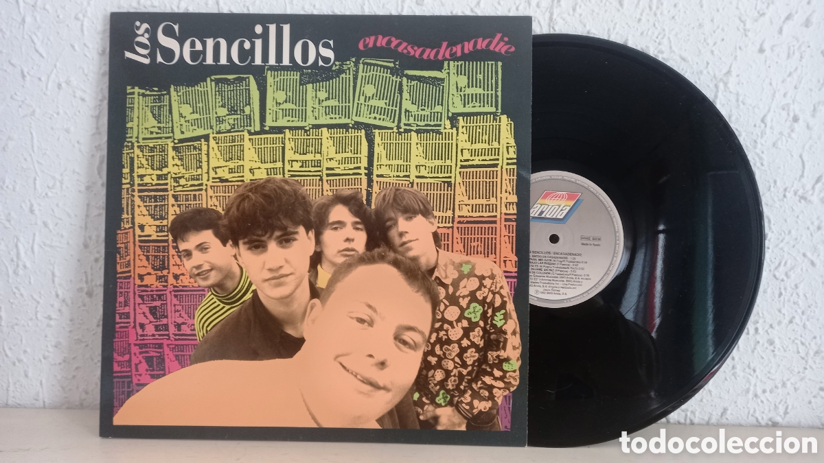 Discos de vinilo: LOS SENCILLOS. LP Encasadenadie - Foto 1