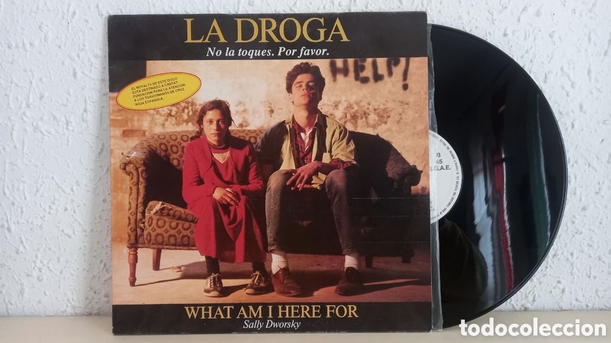 Discos de vinilo: LA DROGA. No la toques. Por favor. Vinilo CREFAT