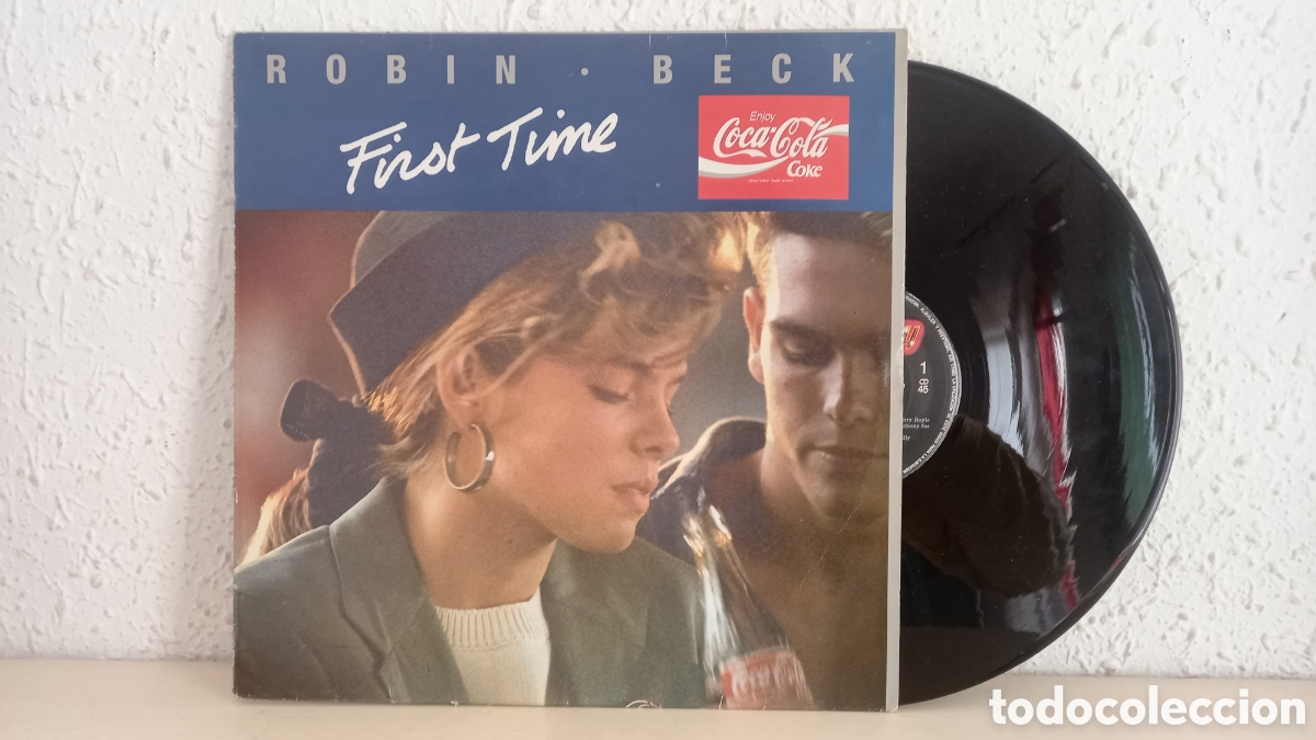 Discos de vinilo: ROBIN BECK. First Time. Maxisingle 1988 - Foto 1