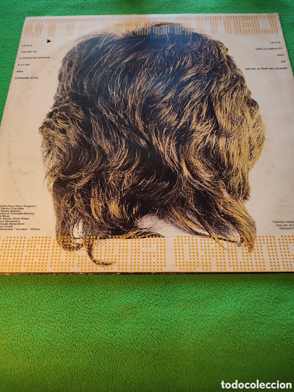 Discos de vinilo: Sandro Giacobbe - Lentia Contatto - Foto 2