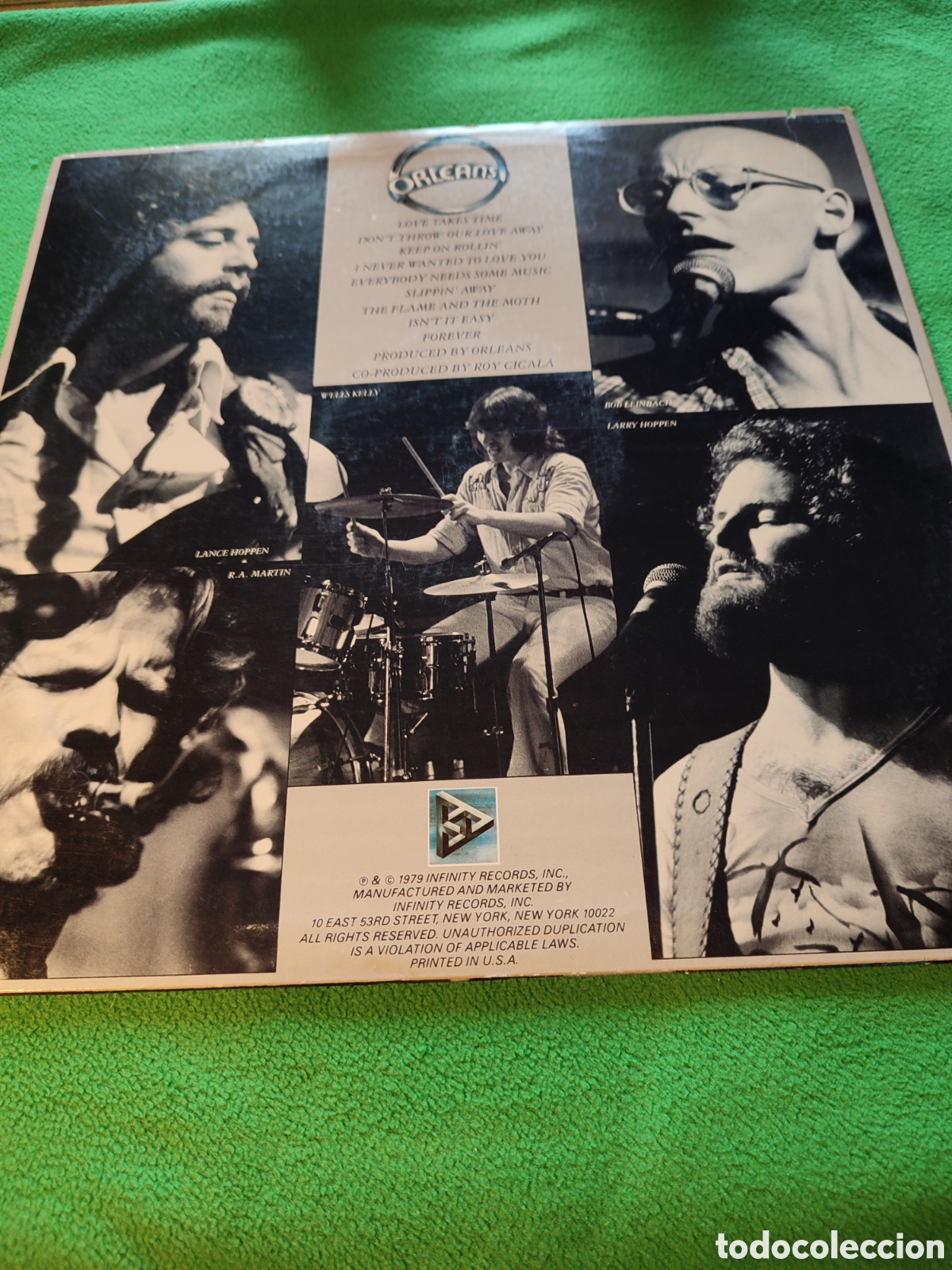 Discos de vinilo: Orleans - Forever Edici&oacute;n USA 1979 - Foto 4
