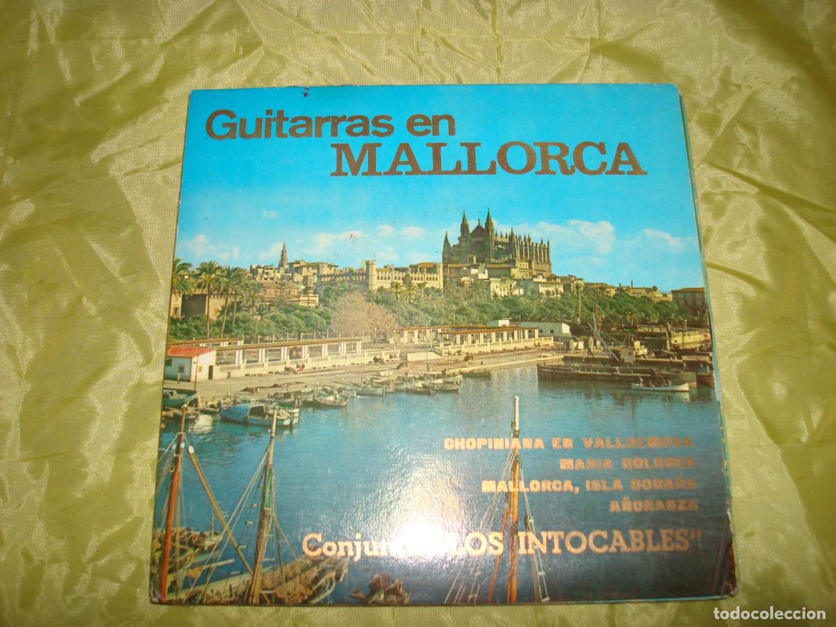 Discos de vinilo: CONJUNTO LOS INTOCABLES. GUITARRAS EN MALLORCA. EP. DISCOPHON, 1964. IMPECABLE - Foto 1