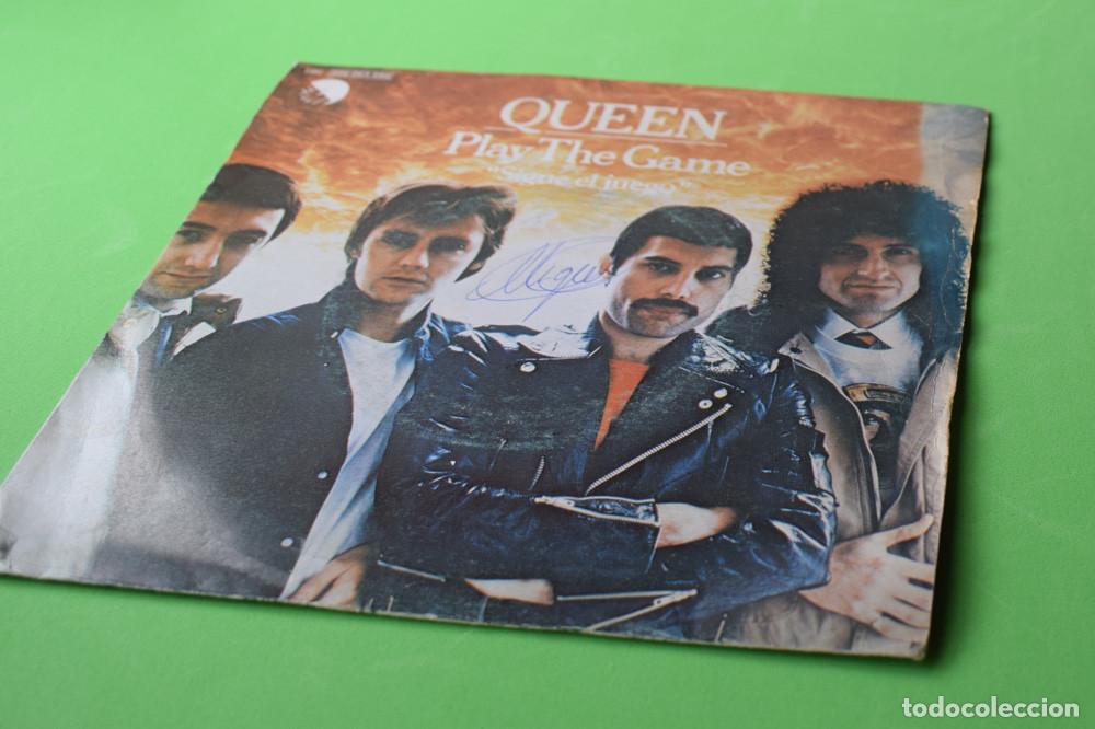 Discos de vinilo: QUEEN - PLAY THE GAME - SINGLE 7 - 1980 - Foto 1