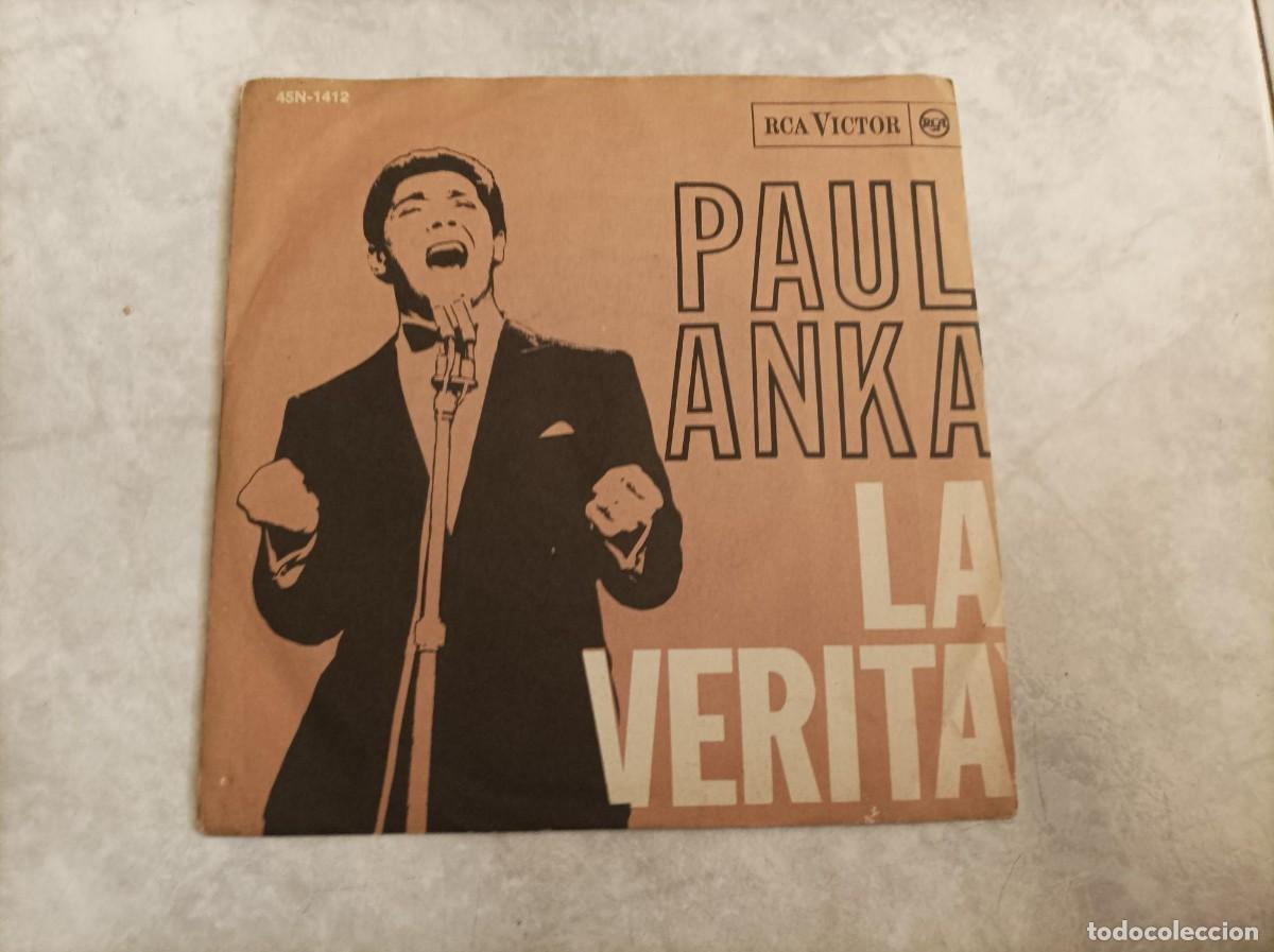 Discos de vinilo: Paul Anka la verita single - Foto 1