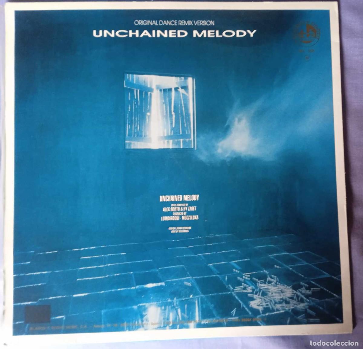 Discos de vinilo: FLOOR - UNCHAINED MELODY - 1991 - Foto 2