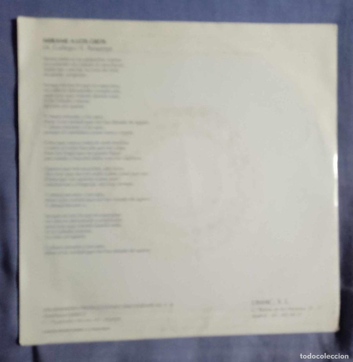 Discos de vinilo: GARIBALDI - QUE TE LA PONGO - 1991 - Foto 2