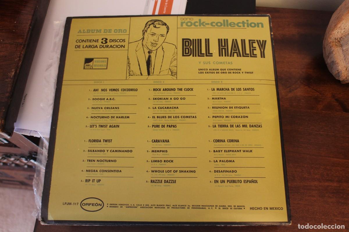 Discos de vinilo: BILL HALEY SERIE ROCK COLLECTION - 3 DISCOS - Foto 2