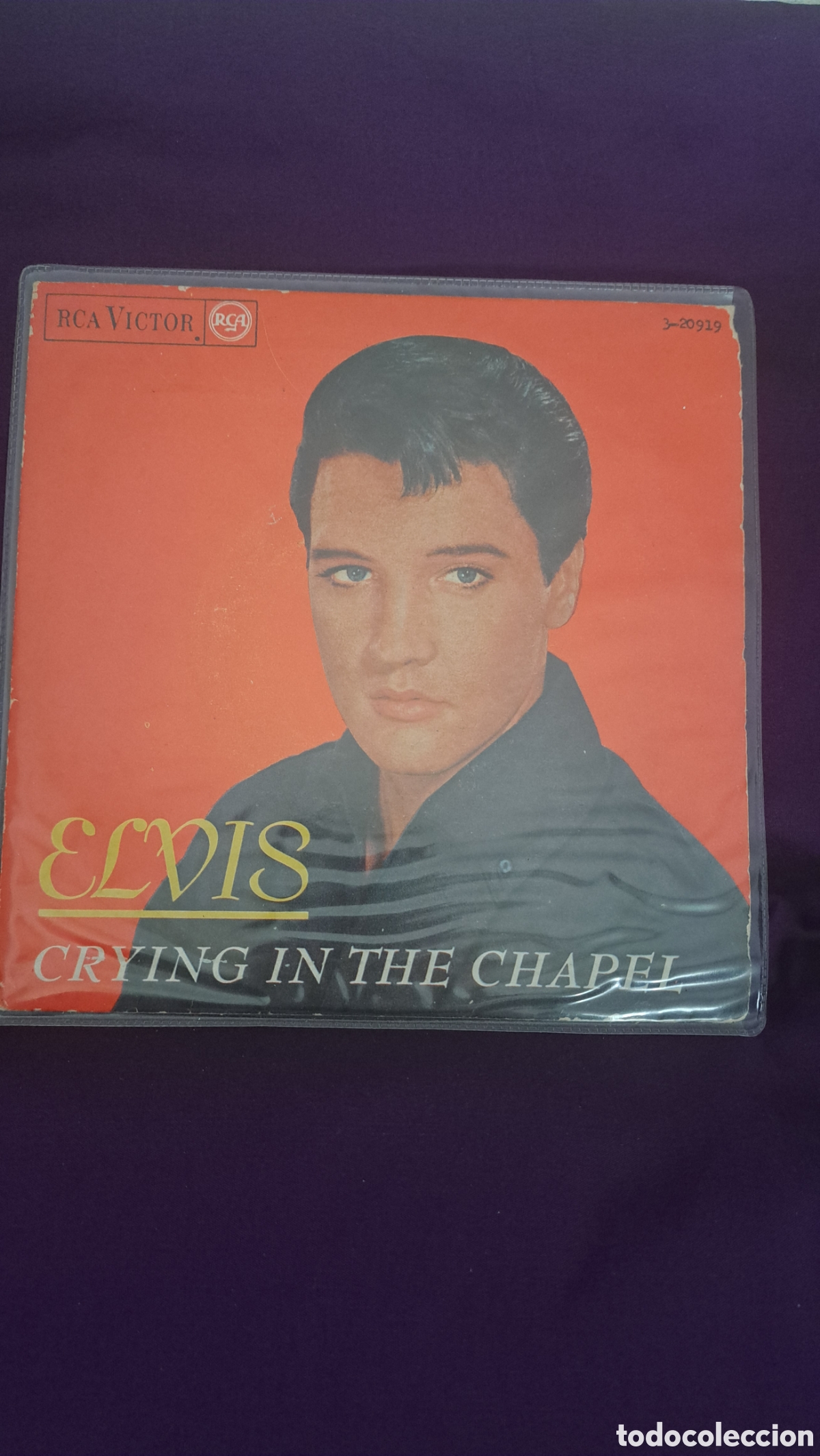 Discos de vinilo: Elvis Presley Crying in the chapel - Foto 1