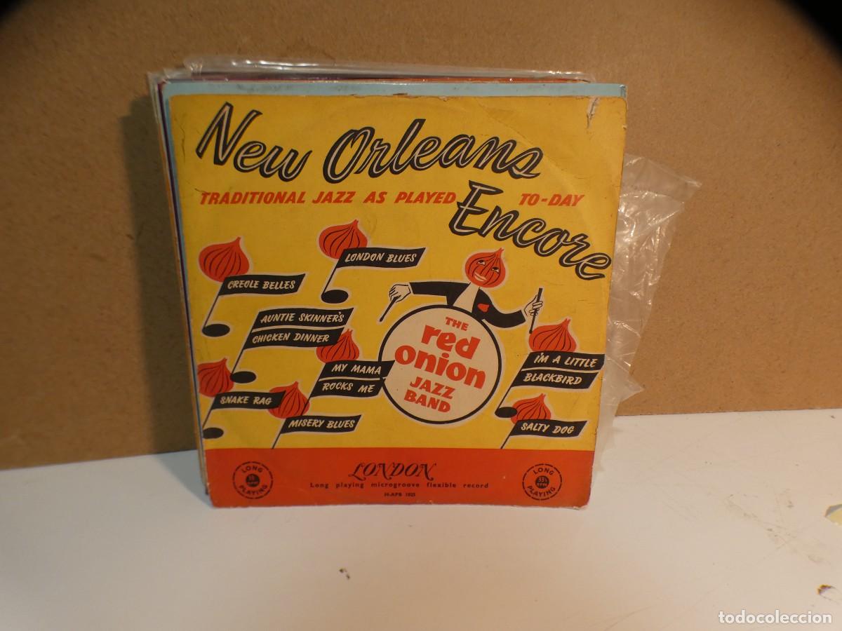 Dischi in vinile: ARKANSAS1980 LOTT404 VINILO 10&rdquo; ESTADO CORRECTISIMO THE RED ONION BAND JAZZ