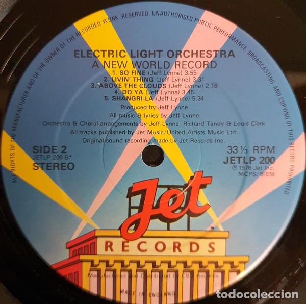 Discos de vinilo: vinilo Electric Light Orchestra &lrm;&ndash; A New World Record UK - Foto 5
