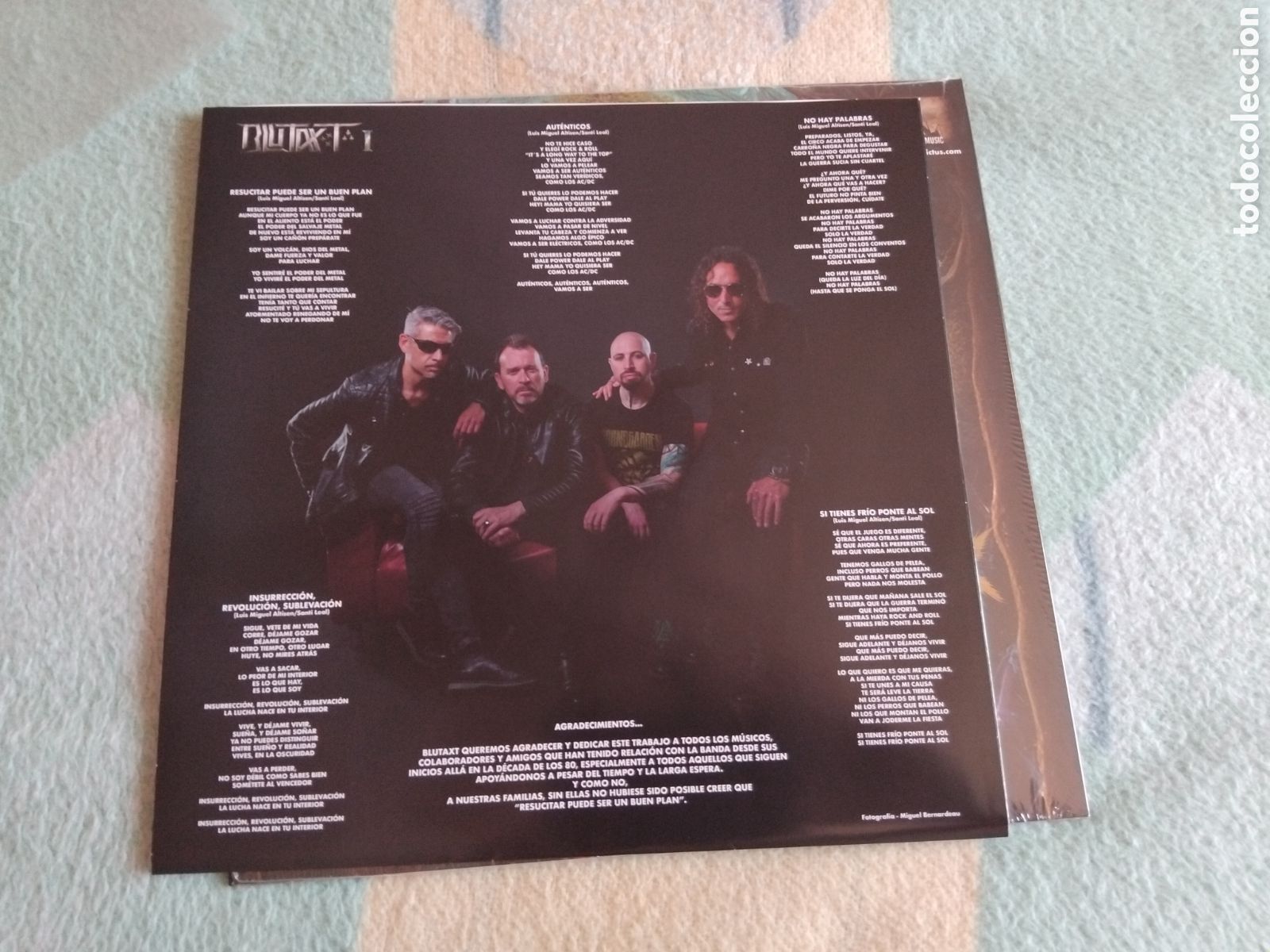 Discos de vinilo: BLUTAXT HEAVY METAL VINILO - Foto 4