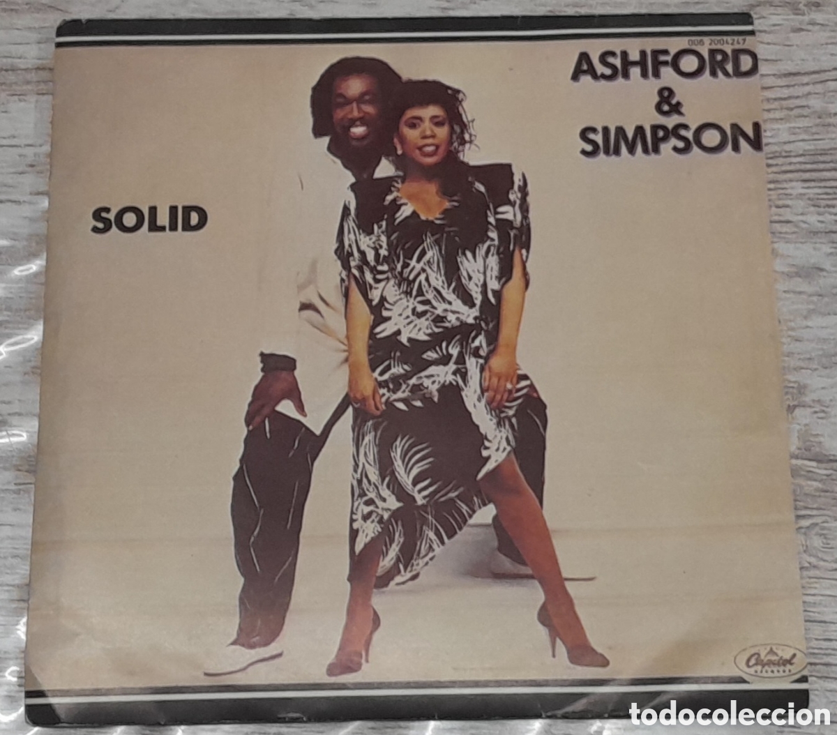 Discos de vinilo: ASHFORD & SIMPSON - SOLID - EMI-ODEON 1984 - Foto 1