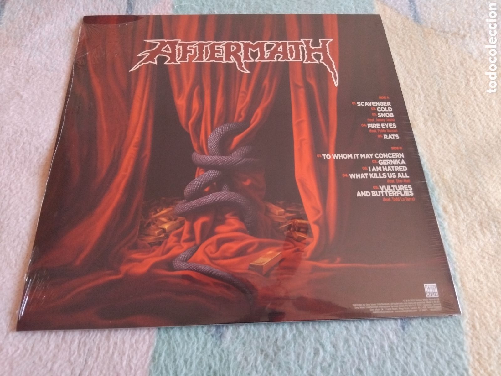Discos de vinilo: Angelus Apatrida AFTERMATH Vinilo - Foto 2