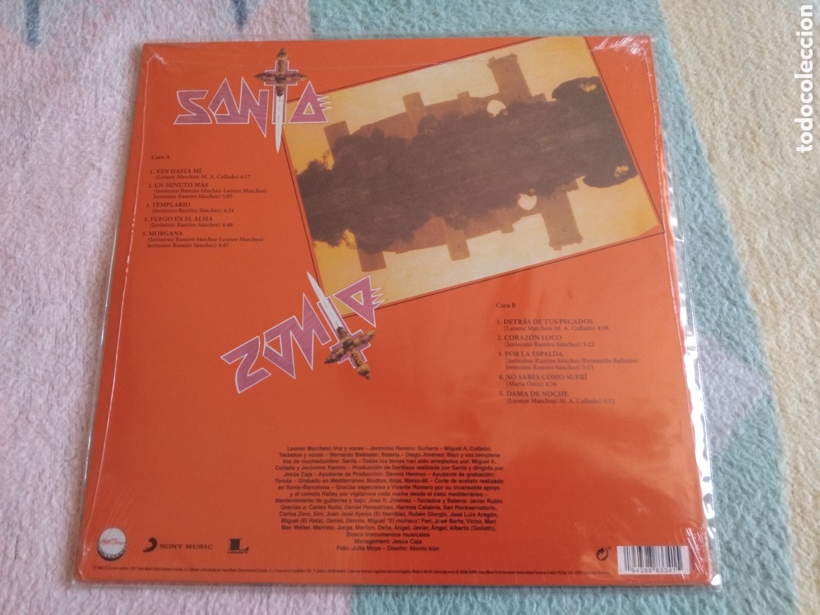 Discos de vinilo: Santa (Templario) Vinilo - Foto 2