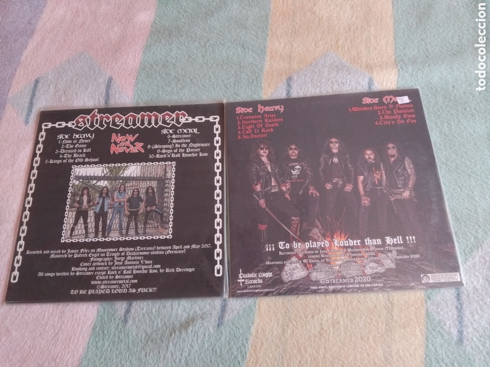 Discos de vinilo: Streamer Heavy Metal vinilo Lote - Foto 2