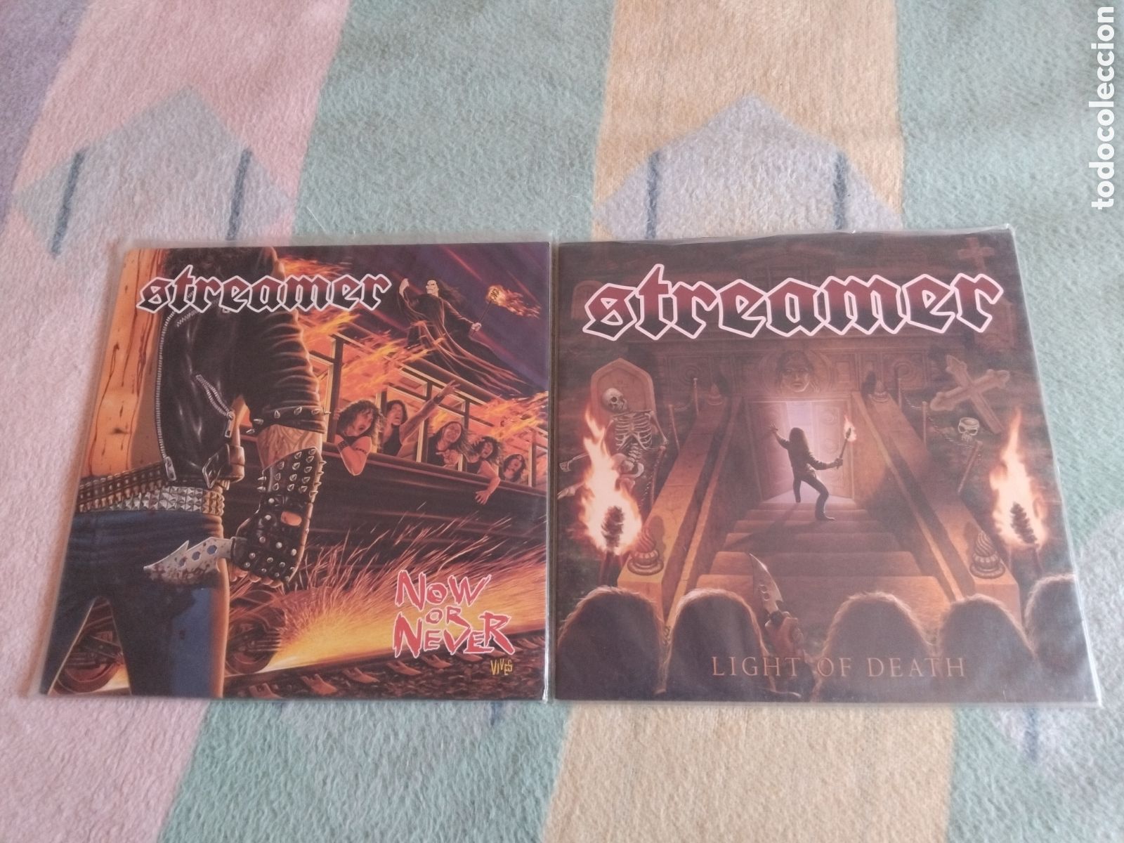 Discos de vinilo: Streamer Heavy Metal vinilo Lote - Foto 1