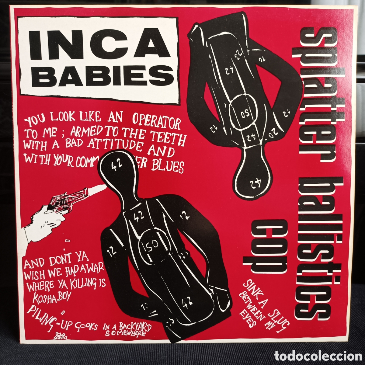 Discos de vinilo: Inca Babies - Splatter Ballistics Cop 1985 UK - Foto 1