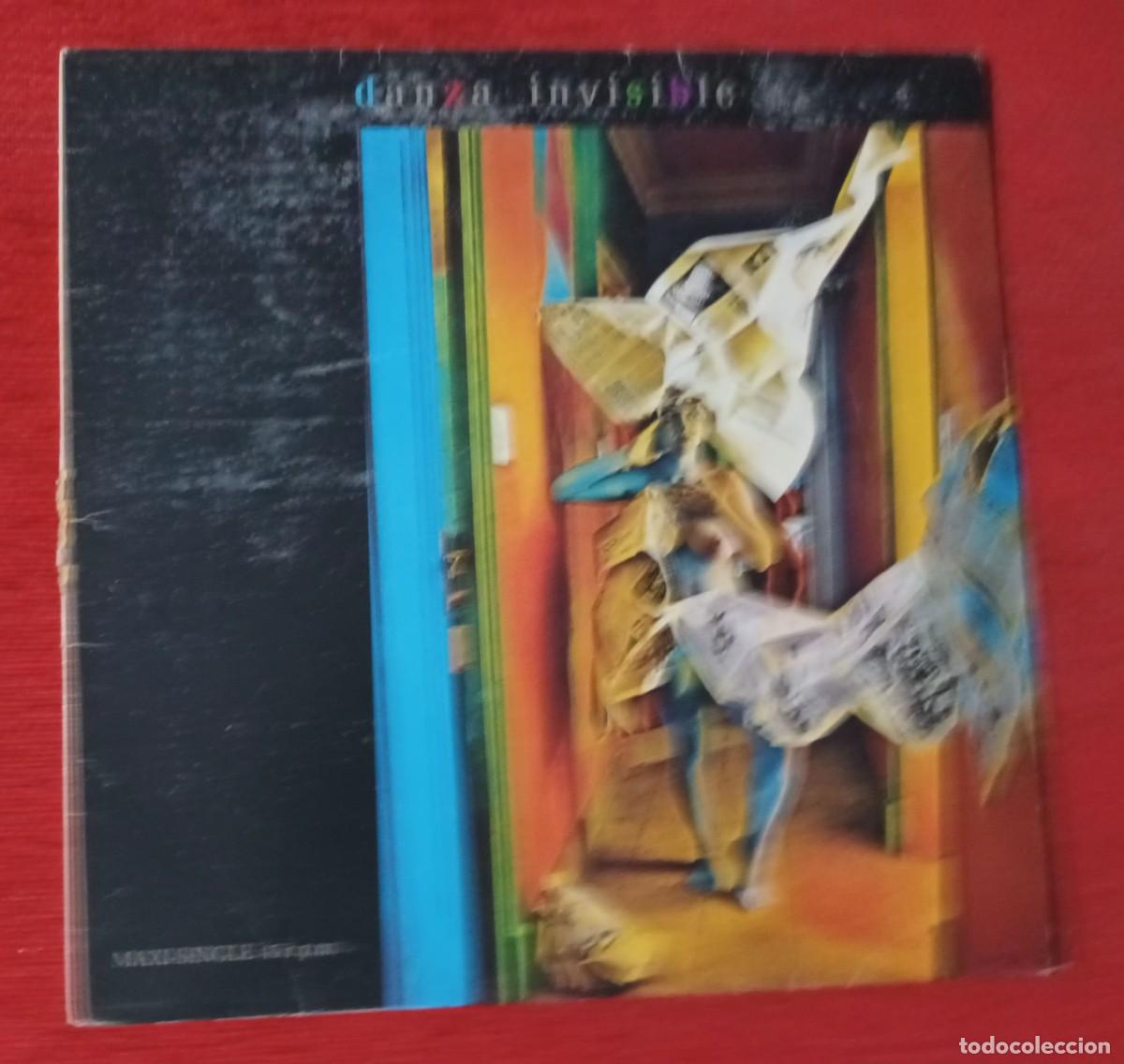 Discos de vinilo: DANZA INVISIBLE - TIEMPO DE AMOR - MAXI SINGLE - Foto 1