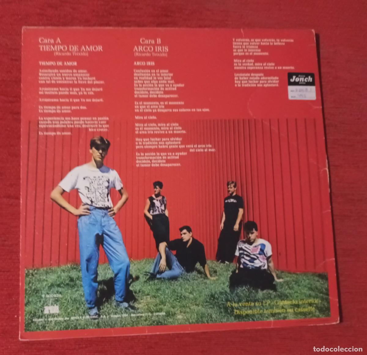Discos de vinilo: DANZA INVISIBLE - TIEMPO DE AMOR - MAXI SINGLE - Foto 2