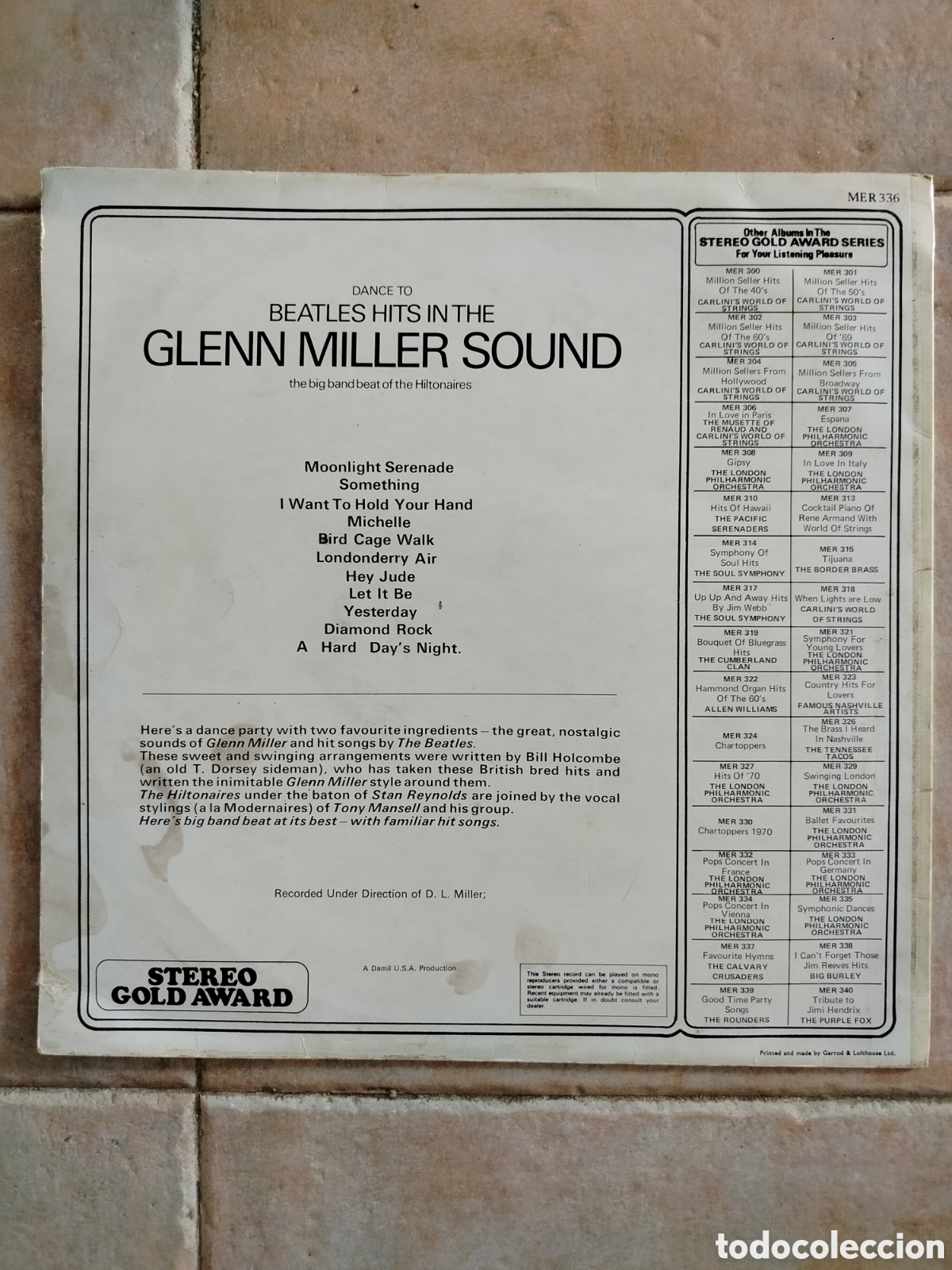 Discos de vinilo: Beatles Hits The Hiltonaires - Foto 2