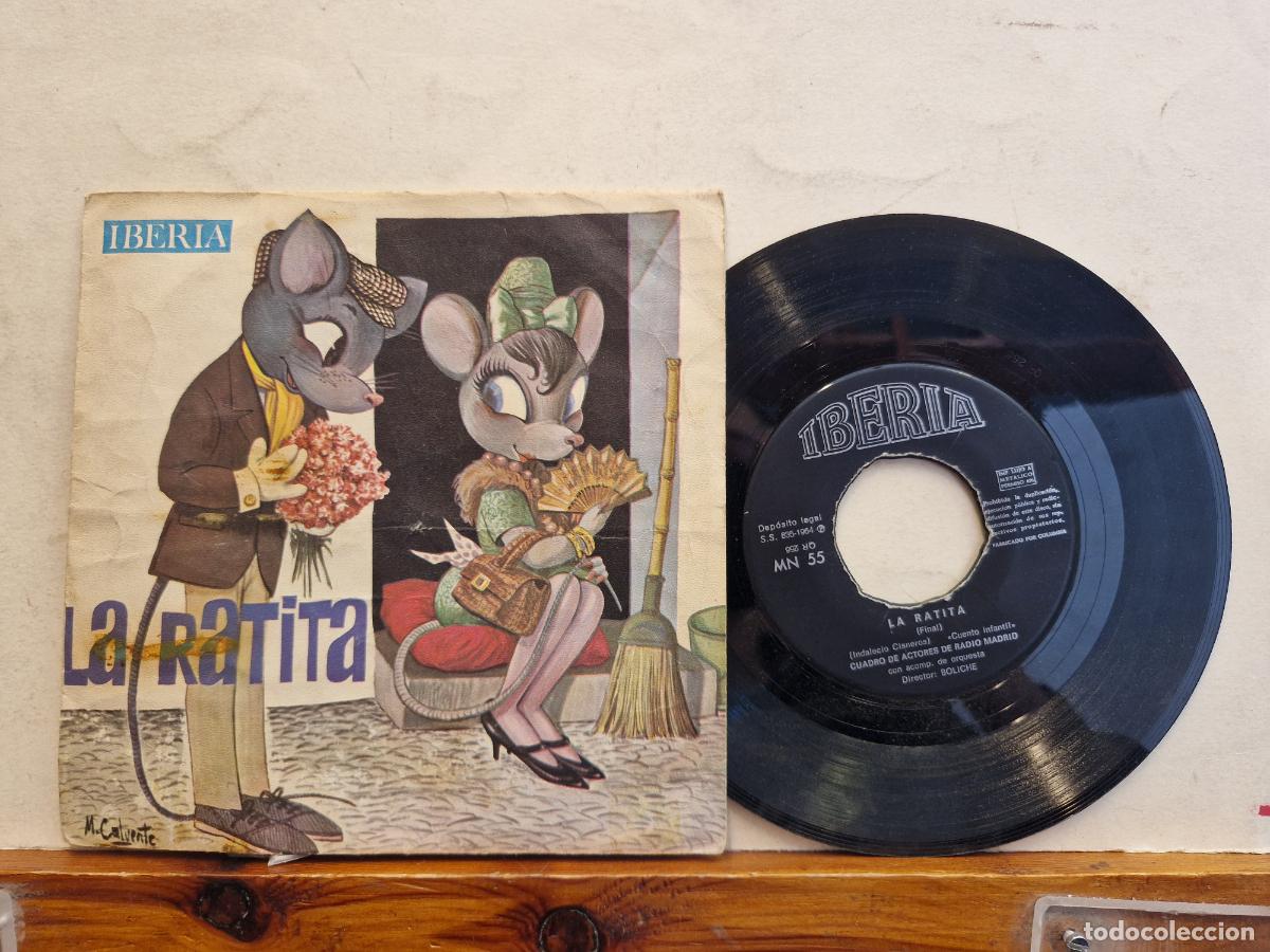 Discos de vinilo: SINGLE. LA RATITA . IBERIA - Foto 1