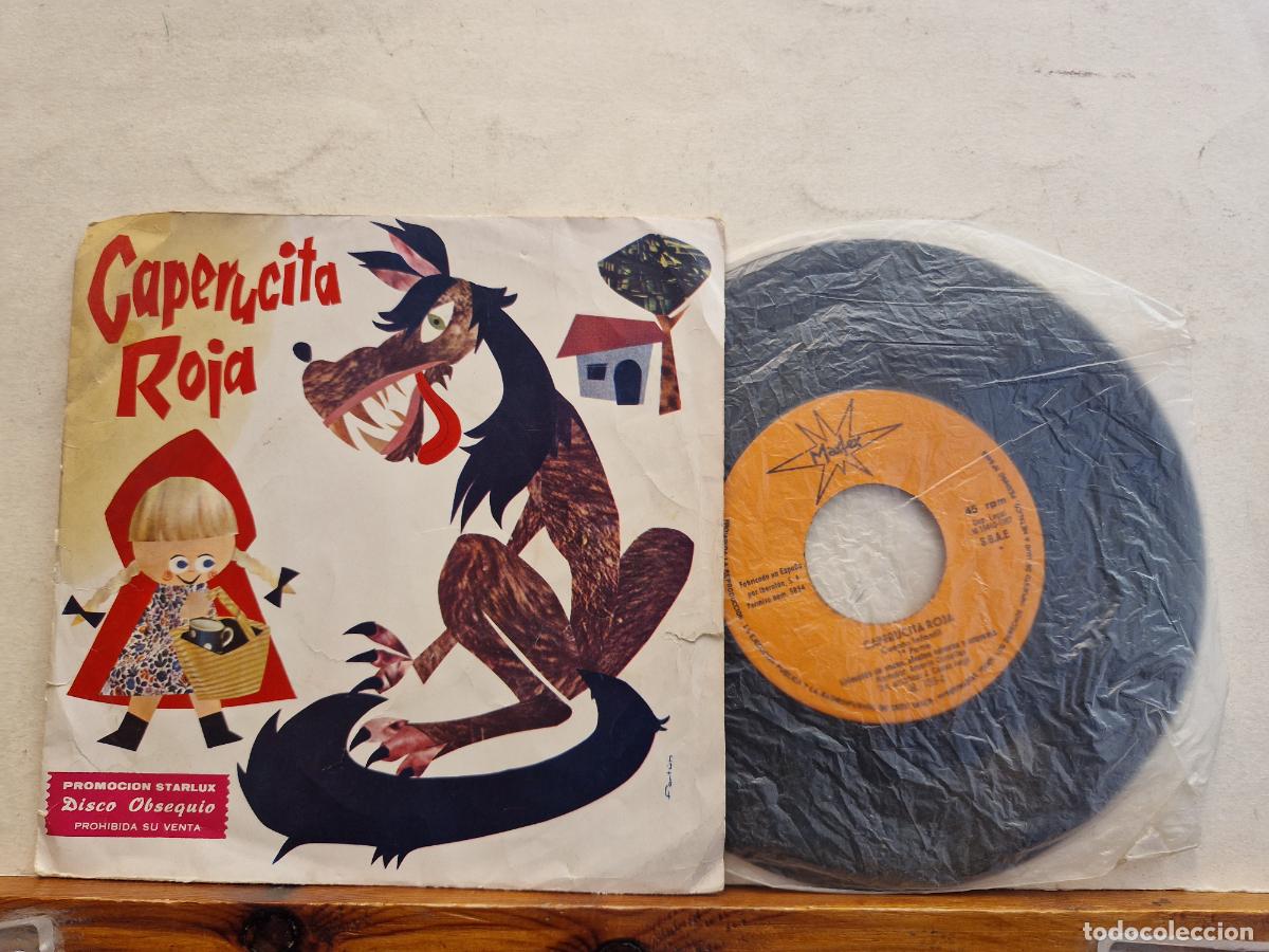 Discos de vinilo: SINGLE. CAPERUCITA ROJA. - Foto 1