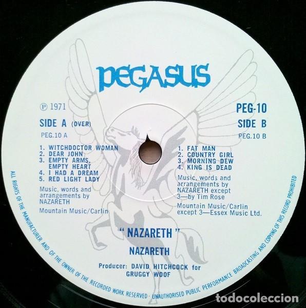 Discos de vinilo: vinilo Nazareth &lrm;&ndash; Nazareth UK 1971 - Foto 4