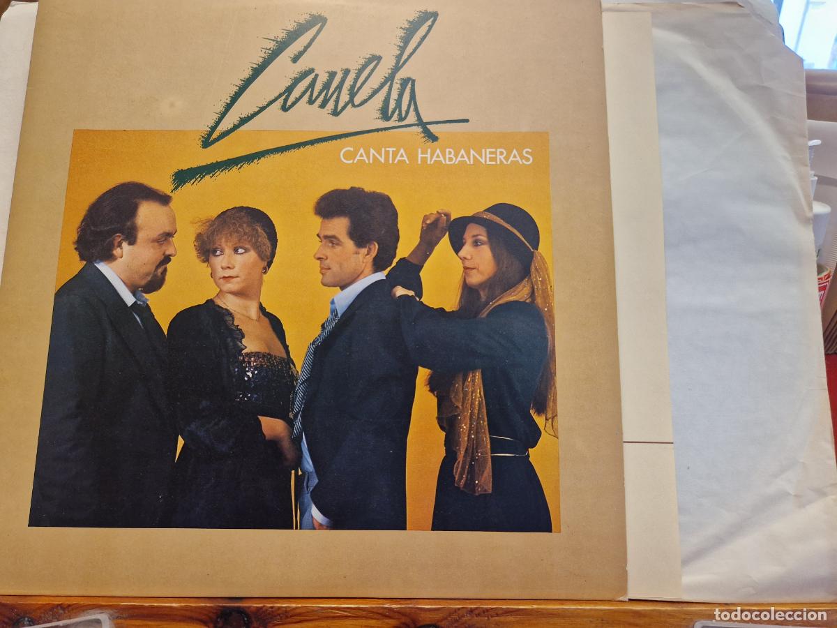 Discos de vinilo: SINGLE. CANELA. CANTA HABANERAS - Foto 1