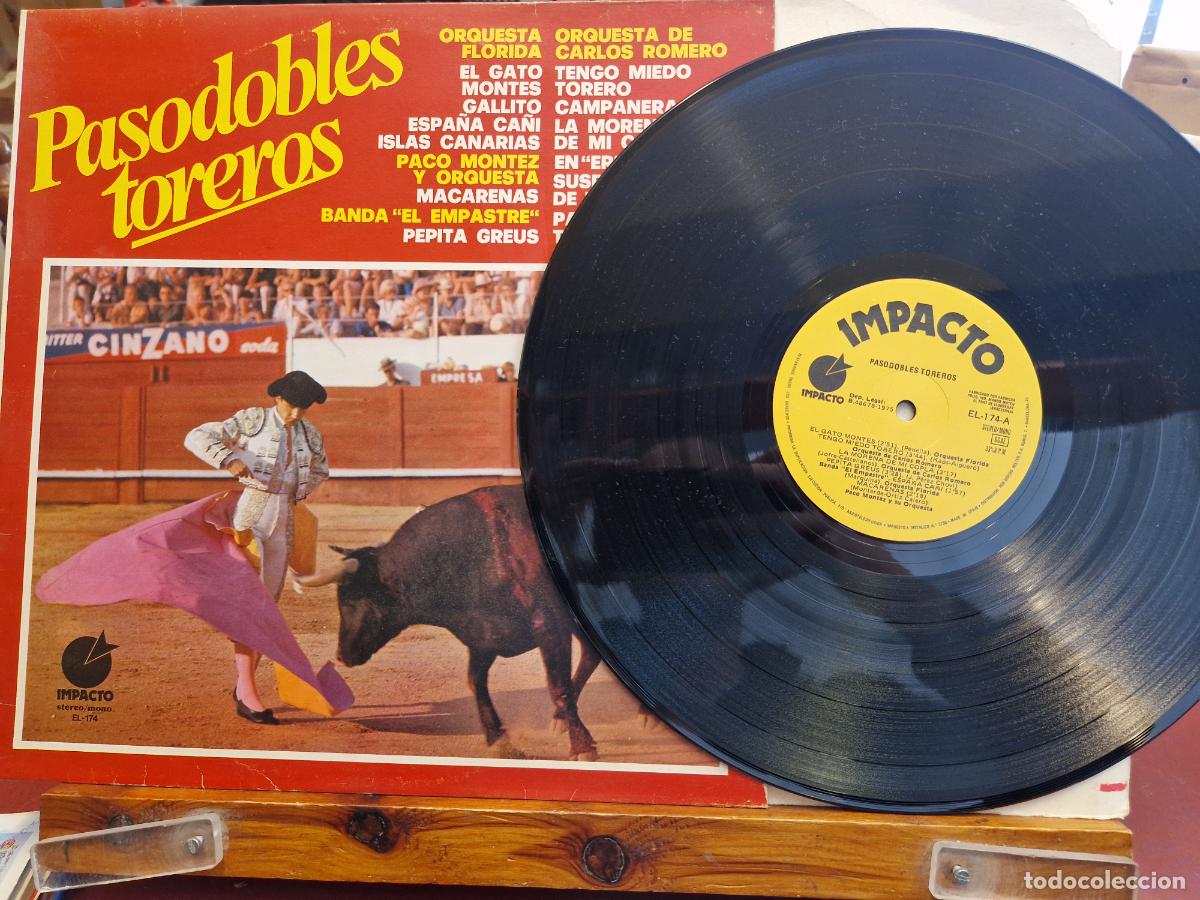 Discos de vinilo: SINGLE. PASODOBLE TOREROS. - Foto 1