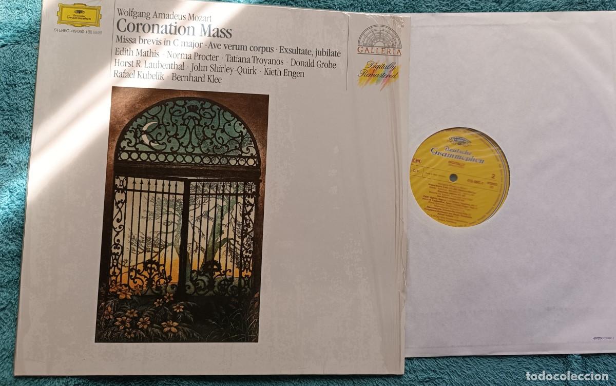 Discos de vinilo: VINILO Coronation Mass Wolfang Amadeus Mozart - Foto 1