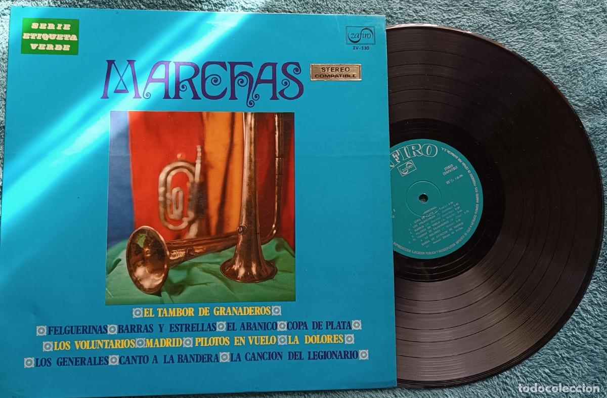 Discos de vinilo: Marchas serie etiqueta verde - Foto 1