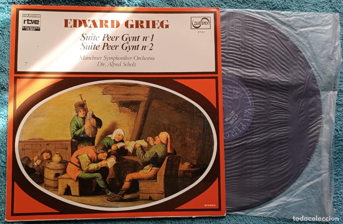 Discos de vinilo: Edward Grieg Suite Peer Gynt 1 y 2 - Foto 1