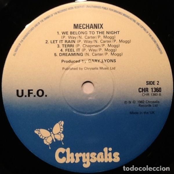 Discos de vinilo: vinilo UFO &lrm;&ndash; Mechanix UK 1982 - Foto 4