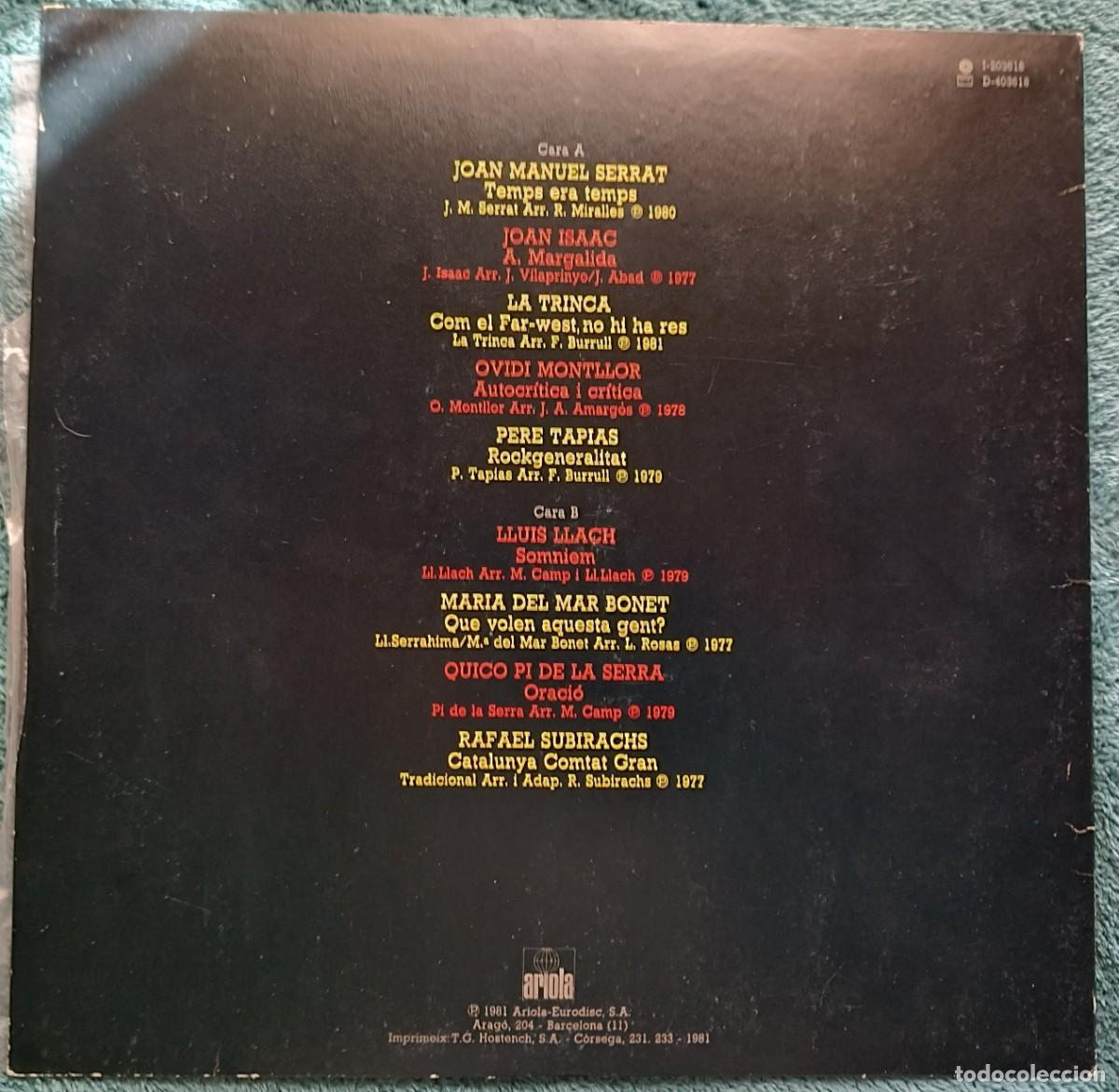 Discos de vinilo: JUNTS Serrat, Pi de la Serra, - Foto 2