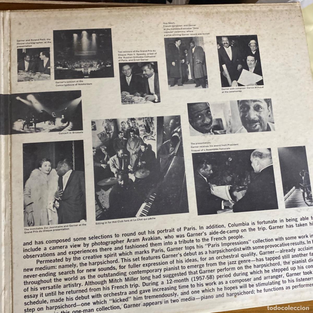 Discos de vinilo: ERROLL GARNER PARIS IMPRESSIONS DOBLE - Foto 3