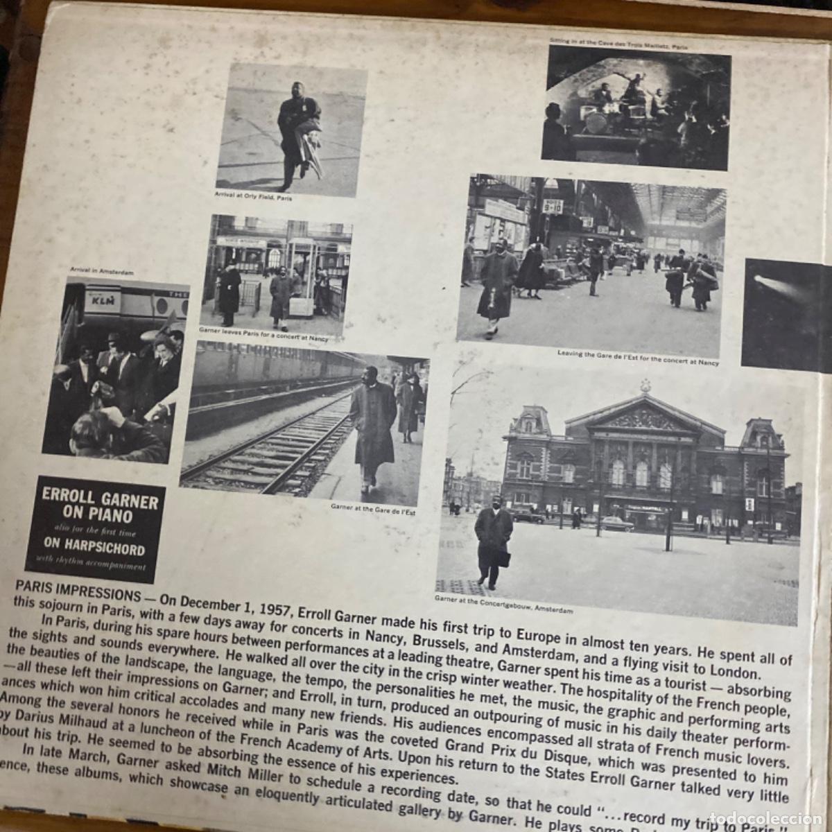 Discos de vinilo: ERROLL GARNER PARIS IMPRESSIONS DOBLE - Foto 4