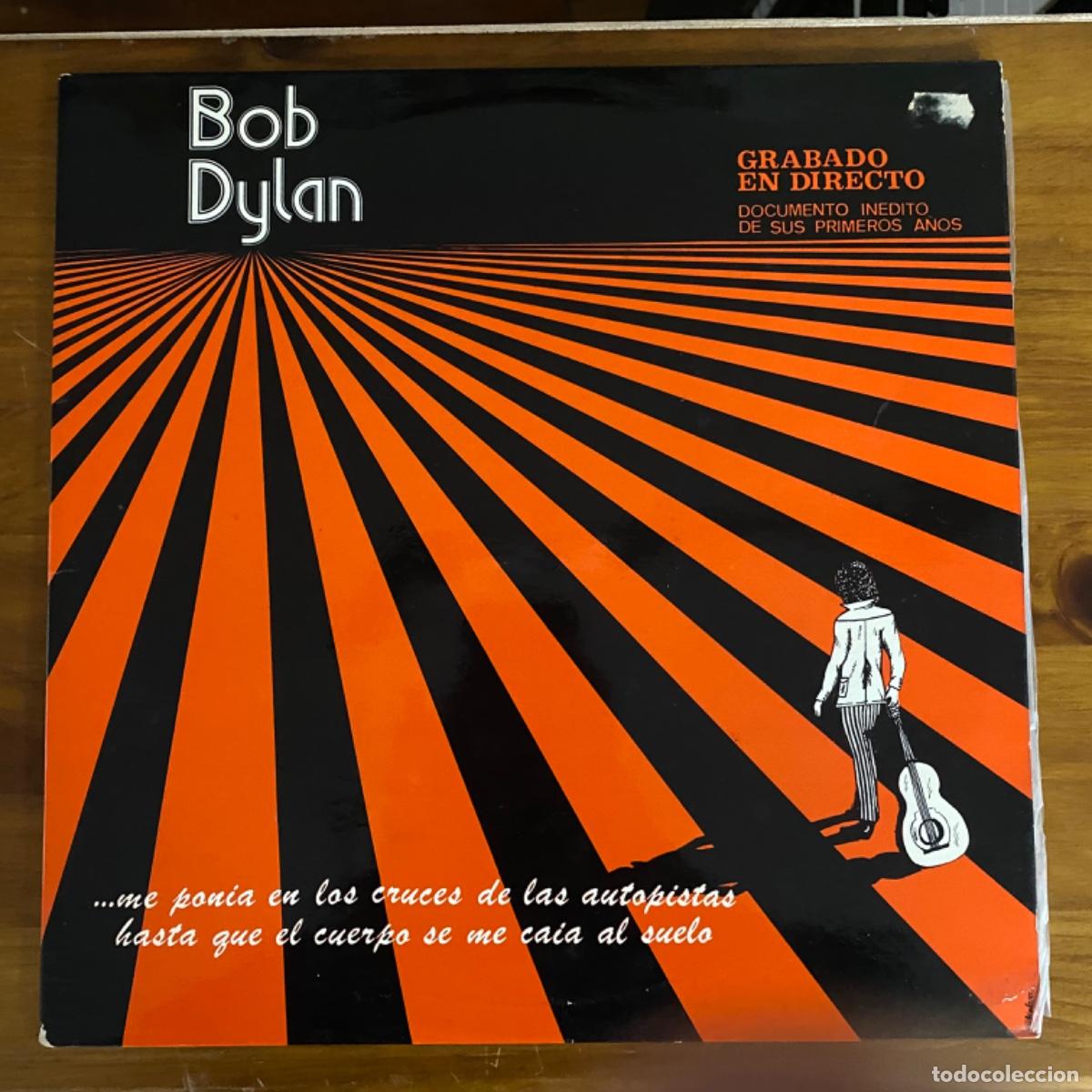 Discos de vinilo: BOB DYLAN GRABADO EN DIRECTO - Foto 1