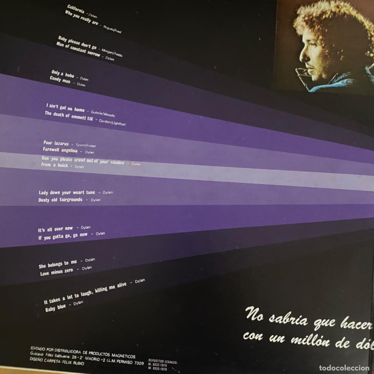 Discos de vinilo: BOB DYLAN GRABADO EN DIRECTO - Foto 2