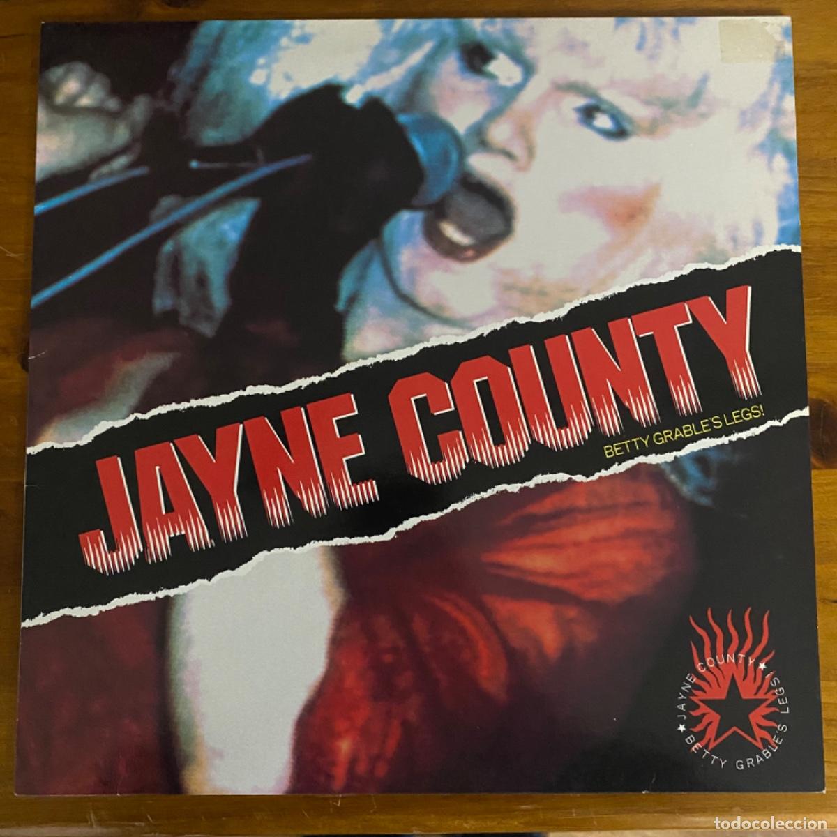 Discos de vinilo: JAYNE COUNTY BETTY GRABE&rsquo;S LEGS - Foto 1