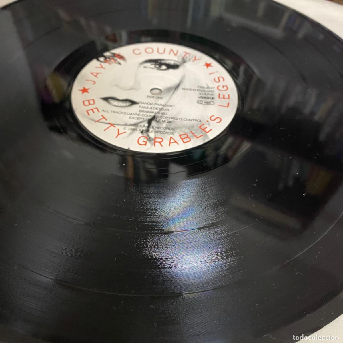 Discos de vinilo: JAYNE COUNTY BETTY GRABE&rsquo;S LEGS - Foto 3