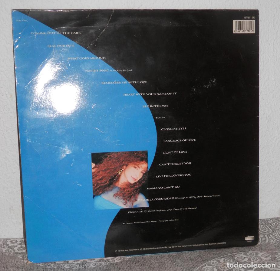 Discos de vinilo: DISCO LP DE VINILLO DE GLORIA ESTEFAN - Foto 2