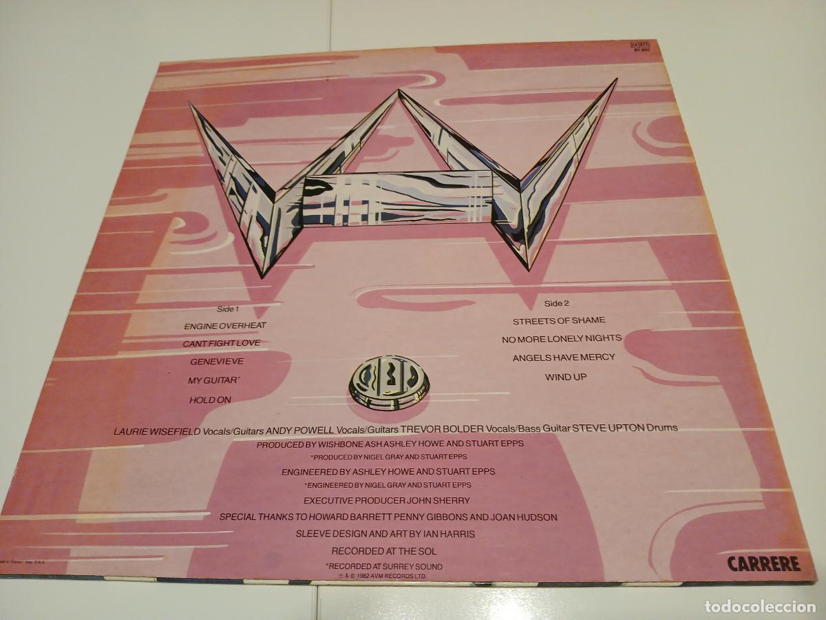 Discos de vinilo: WISHBONE ASH -TWIN BARRELS BURNING- (1982) LP DISCO VINILO - Foto 9