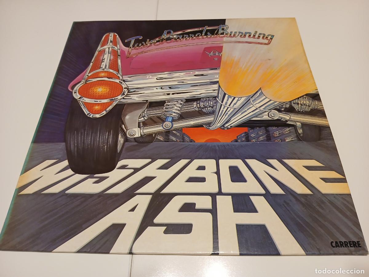 Discos de vinilo: WISHBONE ASH -TWIN BARRELS BURNING- (1982) LP DISCO VINILO - Foto 1