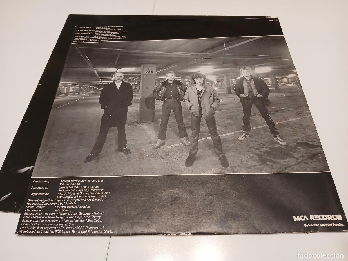 Discos de vinilo: WISHBONE ASH -JUST TESTING- (1980) LP DISCO VINILO - Foto 7