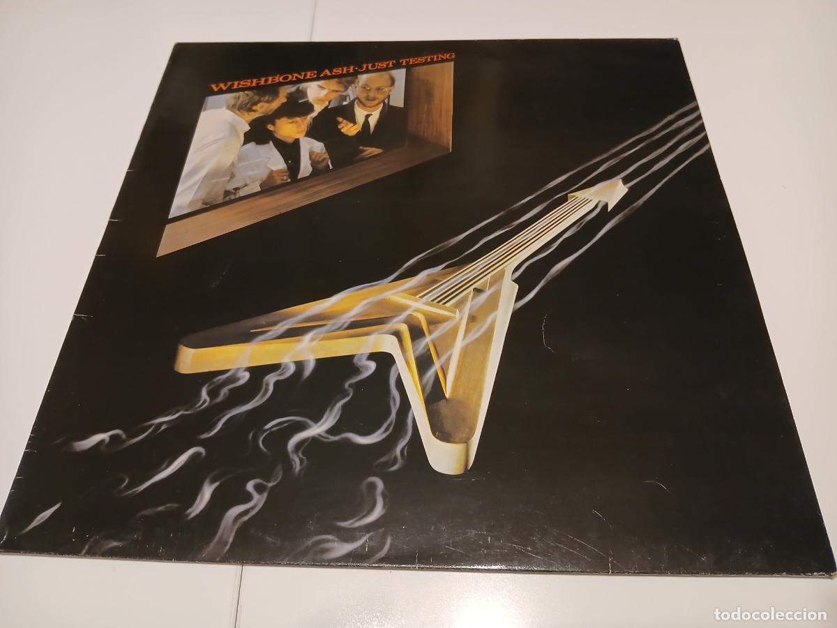 Discos de vinilo: WISHBONE ASH -JUST TESTING- (1980) LP DISCO VINILO - Foto 1
